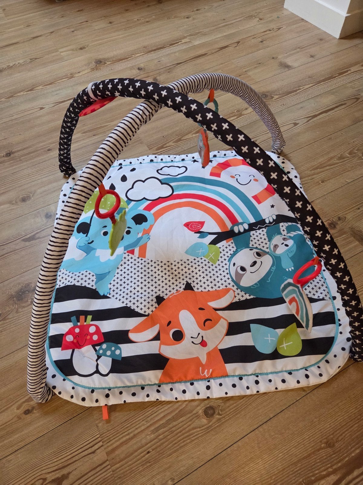 Speelkleed met bogen en speeltjes, Ophalen, Zo goed als nieuw, Speelkleed, Met geluid