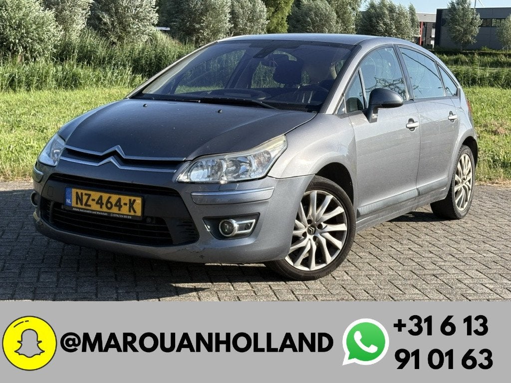 Citroën C4 1.6 HDiF Ann AUT / Rijdt super (bj 2009), Auto's, Citroën, Automaat, Gebruikt, 4 cilinders, Bedrijf