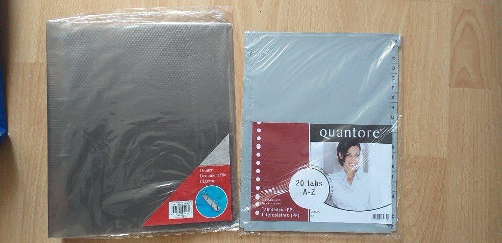 Ordner  en tabbladen ( nieuw), Ophalen of Verzenden, Nieuw
