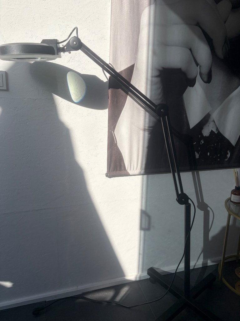 Vergrootlamp met standaard - Ideaal voor precisiewerk, Ophalen, Gebruikt