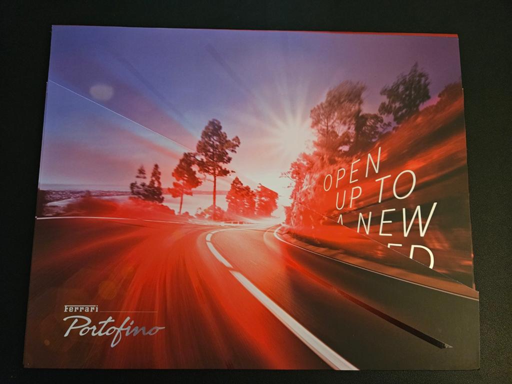 Brochure Portfolio Ferrari Portofino, Ophalen of Verzenden, Zo goed als nieuw, Ferrari