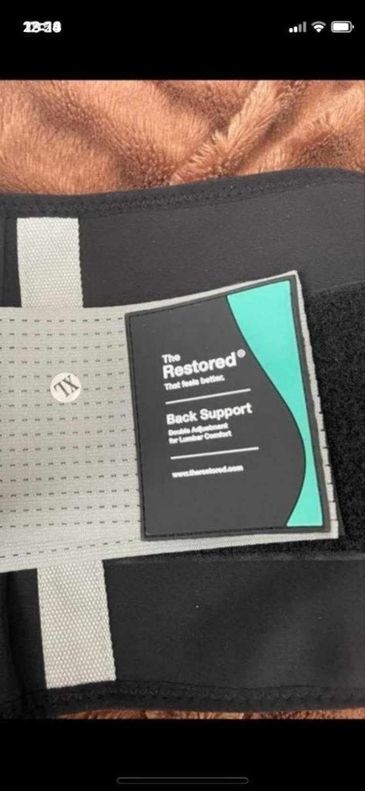 The Restored Back Support - Rugbrace voor Lendencomfort, Sport en Fitness, Ophalen, Nieuw, Overige typen
