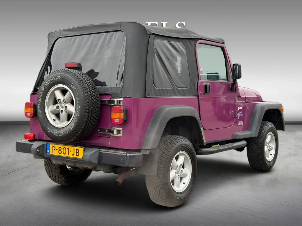 Jeep Wrangler 2.5i Softtop Cabrio Twister Uitvoering 90s Cla, foto 6
