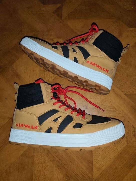 Airwalk hoge sneakers maat 41, Zwart, Ophalen of Verzenden, AirWalk, Sneakers of Gympen