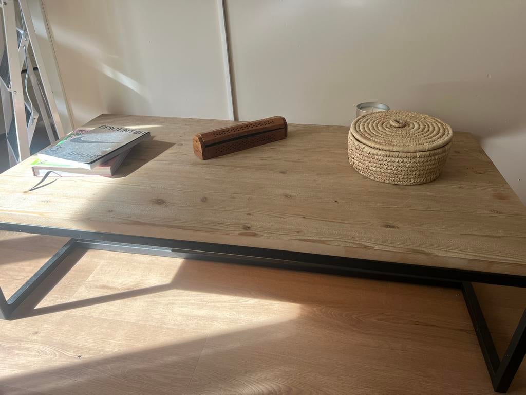 TV-meubel Maisons du Monde 130 x 70 x 36- 2 jaar gebruikt, Ophalen, Gebruikt, 50 tot 100 cm, 25 tot 50 cm