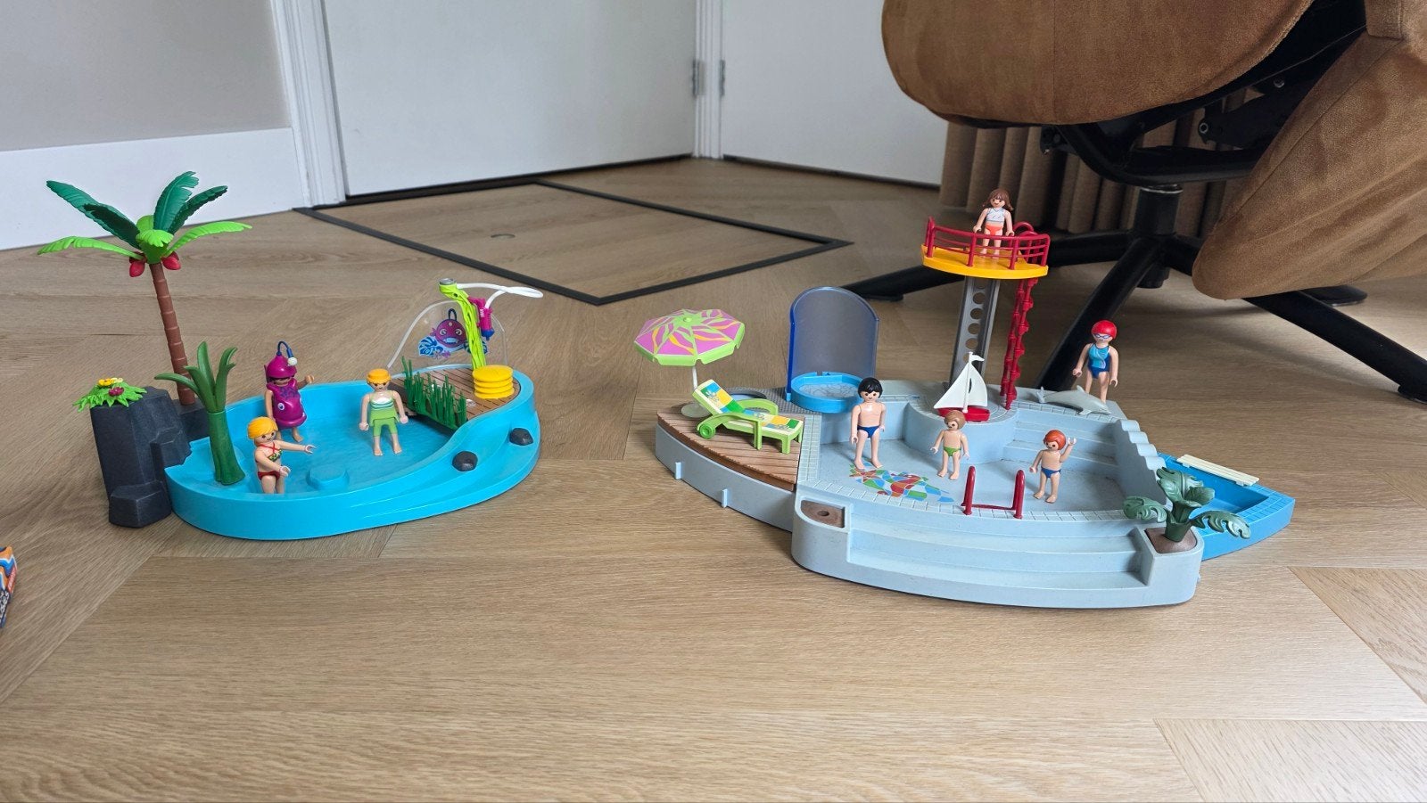 Playmobil zwembaden, Ophalen of Verzenden, Gebruikt, Complete set