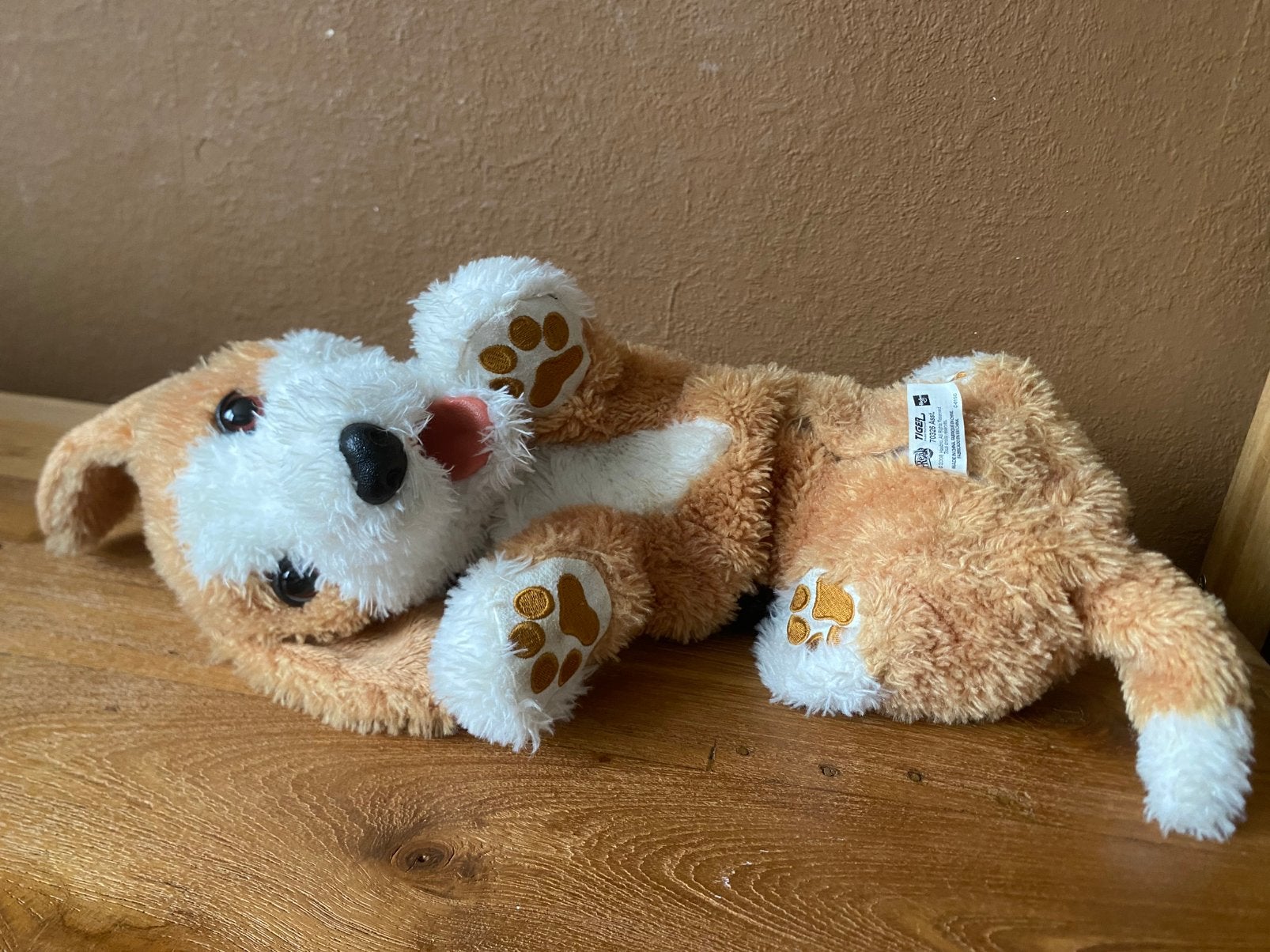 Fur real beweeg/geluid knuffelhond, Ophalen of Verzenden, Gebruikt, Hond