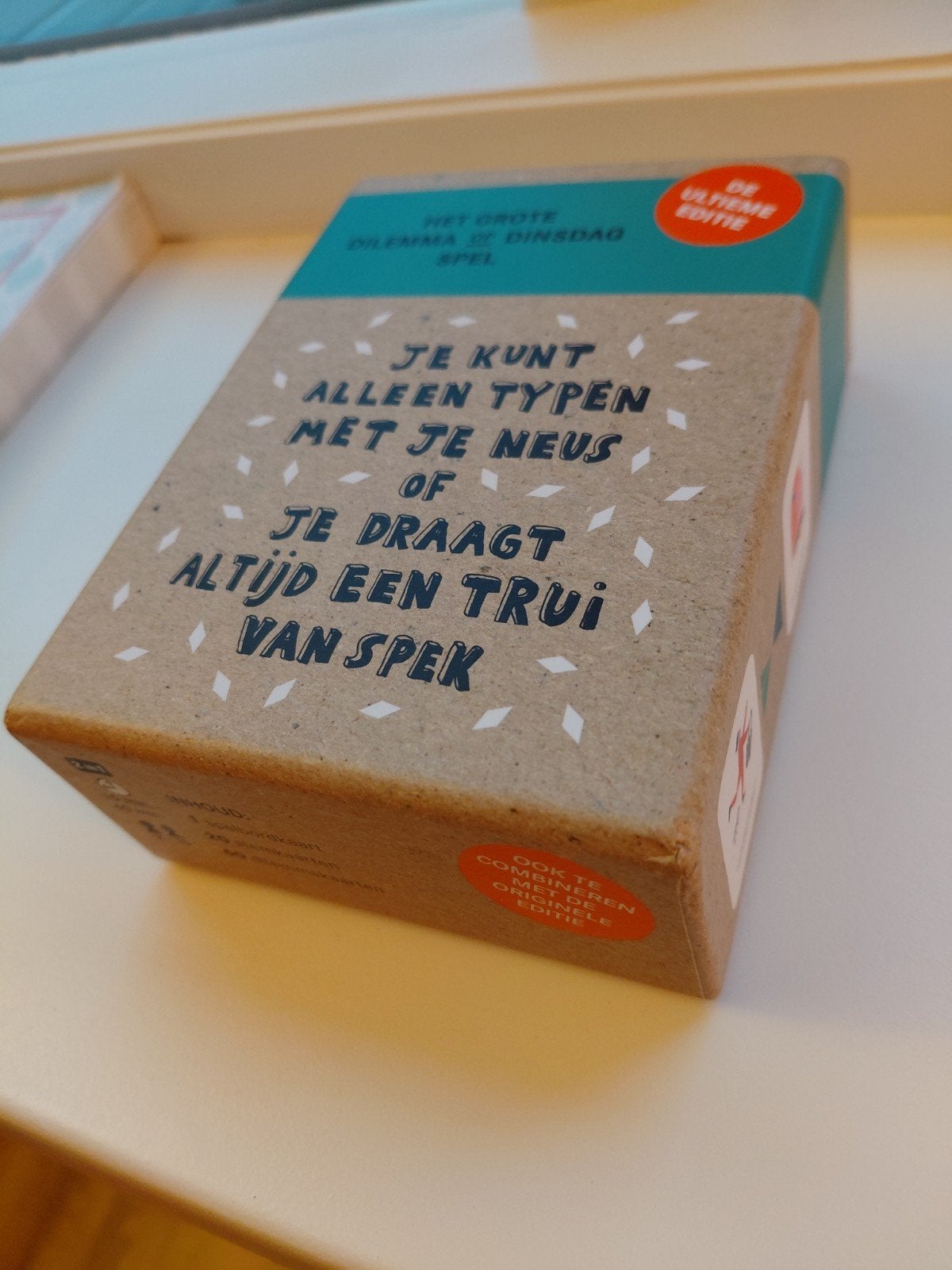 Het grote dilemma op dinsdag spel, Ophalen of Verzenden, Zo goed als nieuw, BIS Publishers