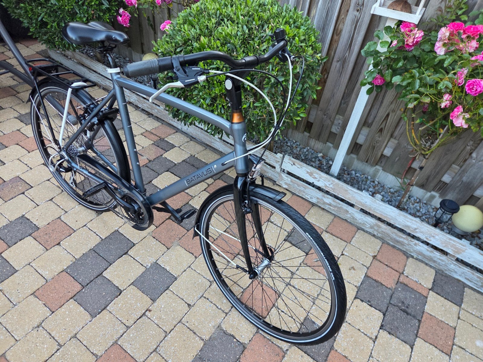 Batavus boulevard Herenfiets 61cm, Ophalen of Verzenden, Gebruikt, Batavus, Versnellingen