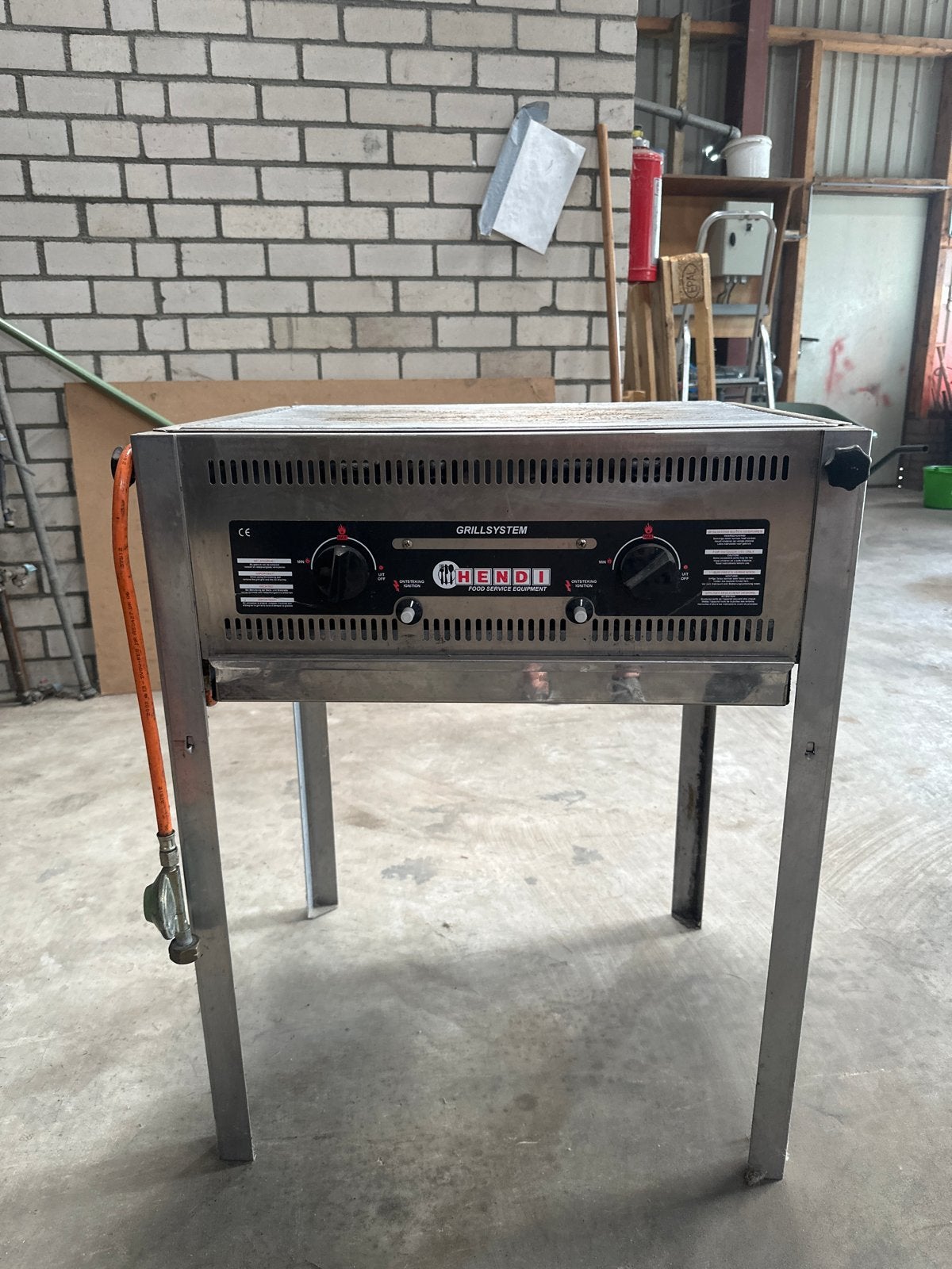 Hendi Grill System Gasbarbecue - Professioneel en Robuust, Ophalen, Gebruikt
