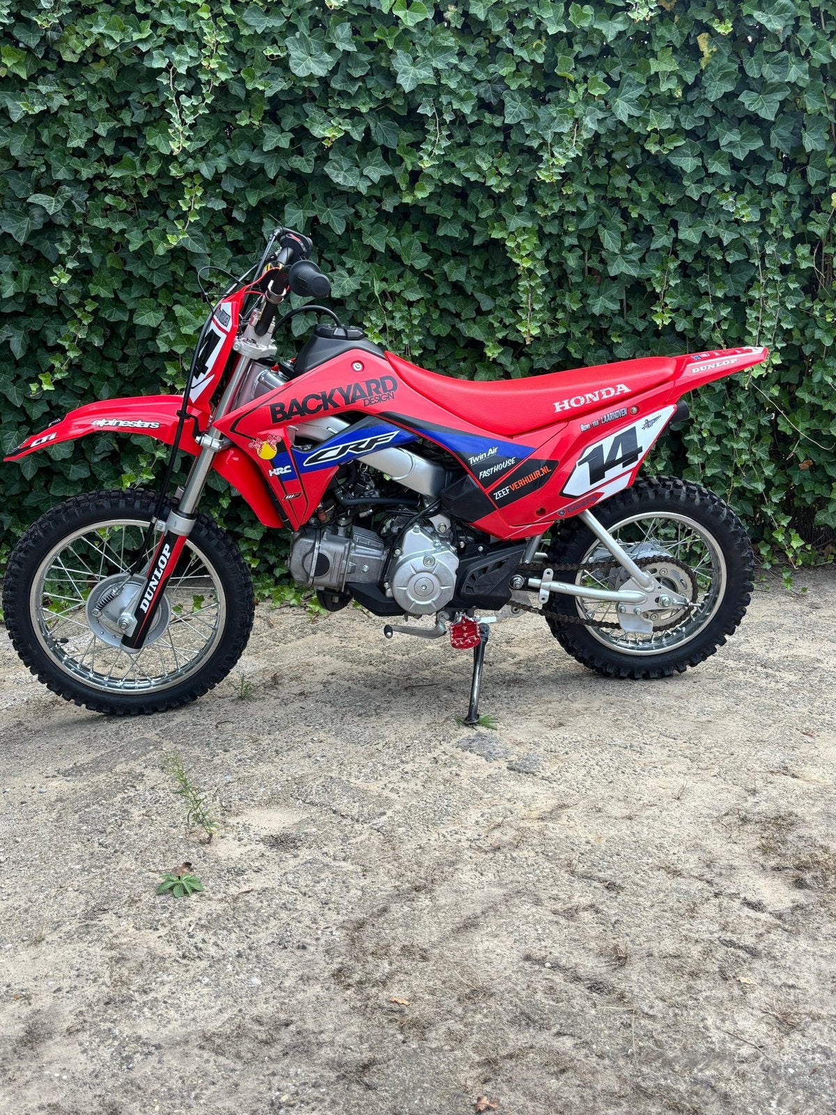 Honda CRF 110 pitbike, Motoren, Gebruikt, Particulier, Crossmotor, 11 kW of minder