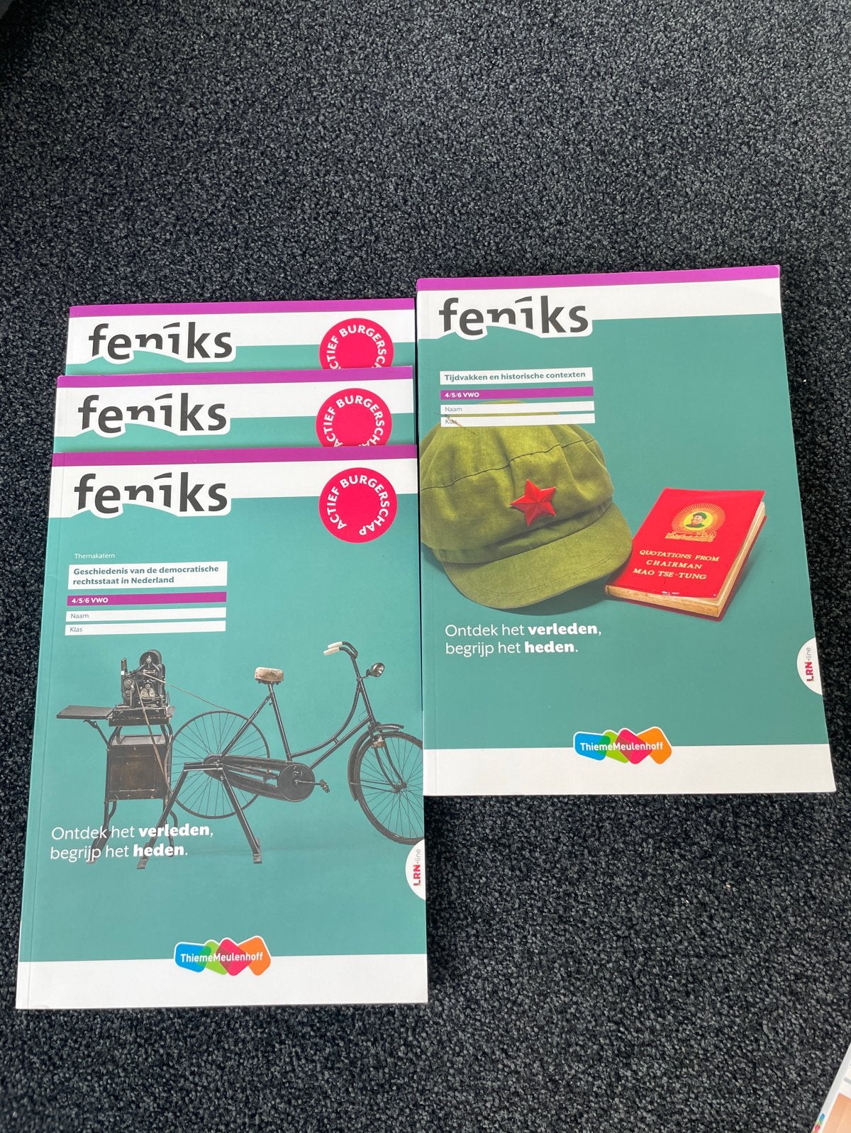 Feniks Geschiedenisboeken VWO - Diverse edities, Boeken, Ophalen of Verzenden, Gelezen, VWO, Geschiedenis