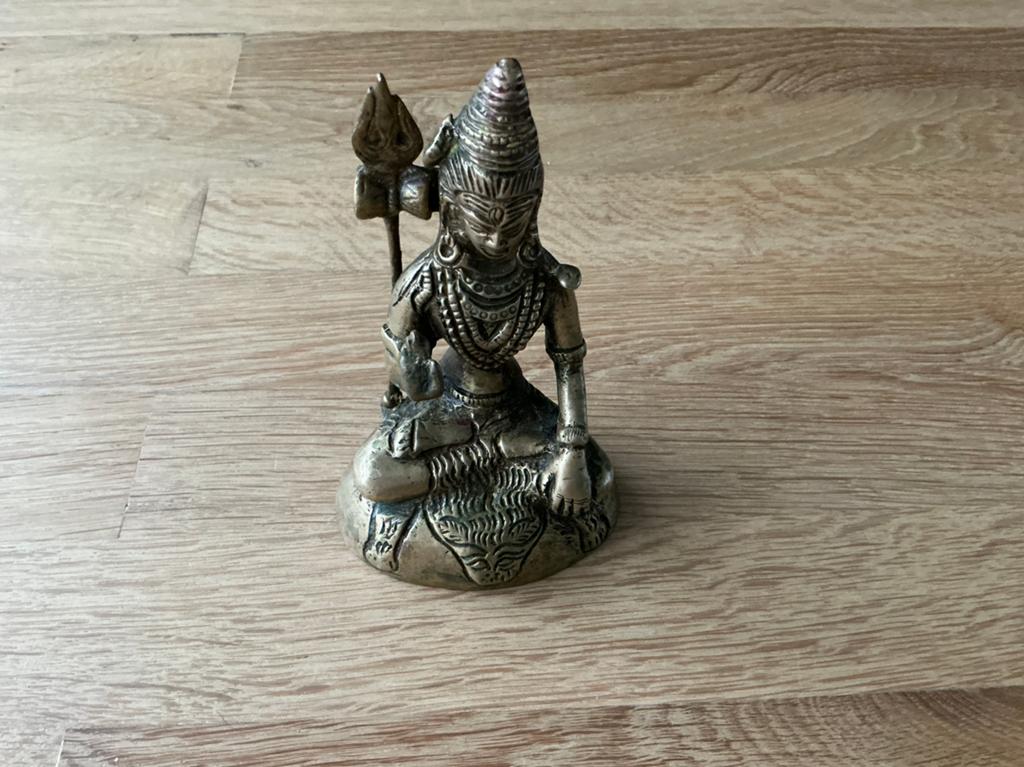 Shiva, Hindoeïstische God, brons., Ophalen of Verzenden, Zo goed als nieuw