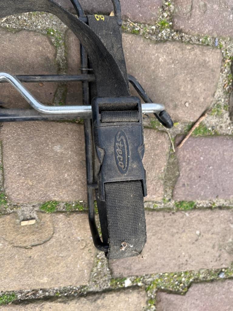 Buggydrager voor op de fiets, Ophalen, Gebruikt