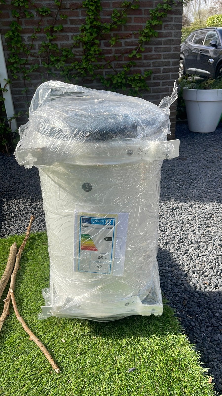 Inventum Boiler / Buffervat van 40 liter, model INV-SL 40, Ophalen, Nieuw