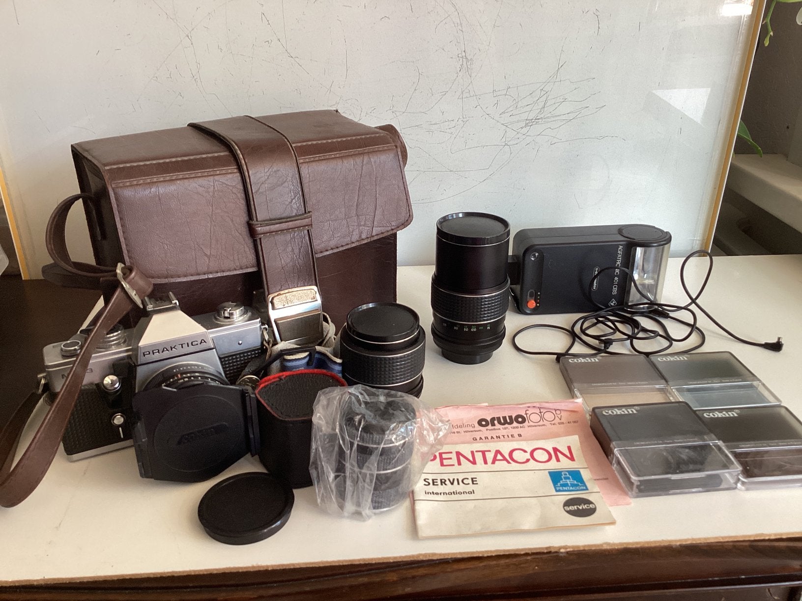 Praktica fotocamera, Ophalen, Zo goed als nieuw, Spiegelreflex, Overige Merken