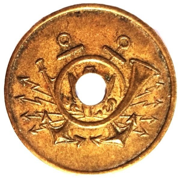 Penning Oostende 1894-1928, zeldzaam, Ophalen of Verzenden, Overige materialen, Buitenland