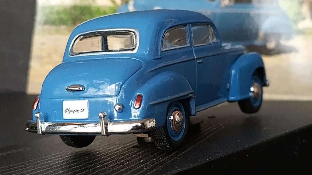 Opel Olympia 1:43 Eaglemoss Collection Pol, Overige merken, Auto, ., Ophalen of Verzenden