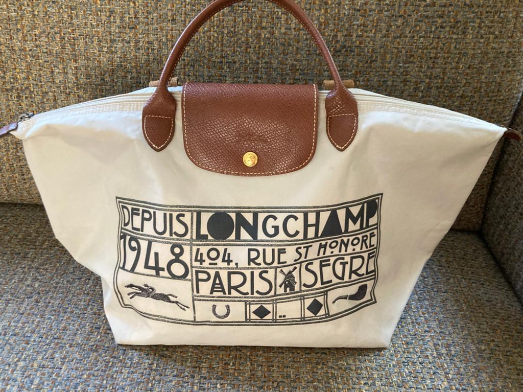 Longchamp Le Pliage M, Ophalen of Verzenden, Gebruikt, Handtas