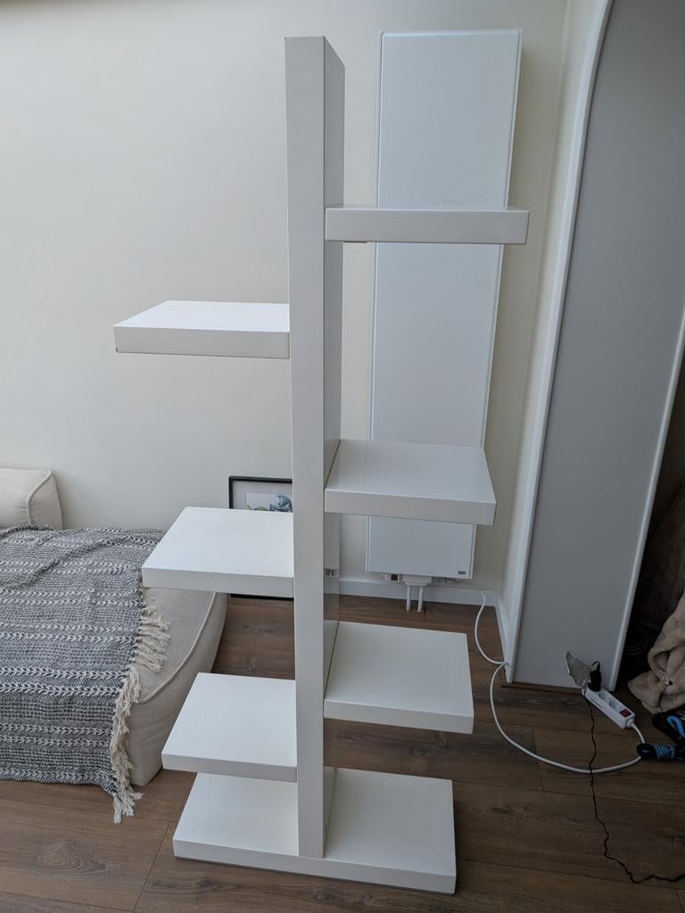 Design open kast - hoogglans wit, Modern, Design, Strak, Zo goed als nieuw, 150 tot 200 cm, 25 tot 50 cm