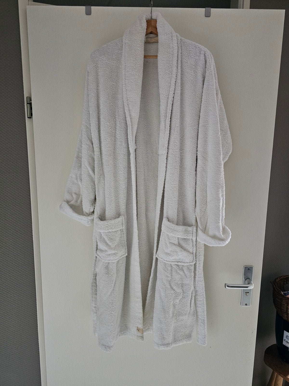 Witte badjas Walra casual robe maat L/XL, Ophalen of Verzenden, Maat 56/58 (XL), Wit