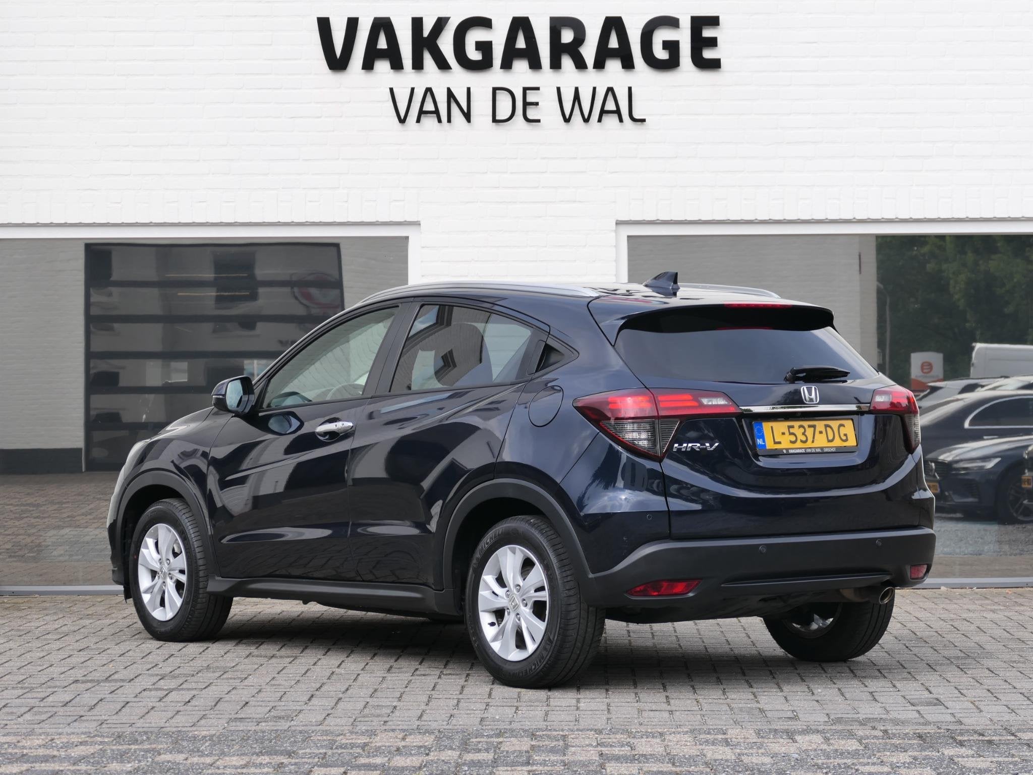 Honda HR-V 1.5 i-VTEC Executive | Panoramadak | Half leder |, Blauw, Leder en Stof, Bedrijf, 650 kg