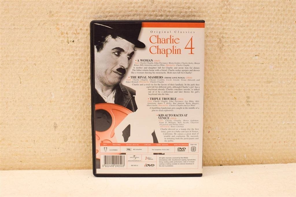 Charlie Chaplin deel 4 45121, Ophalen of Verzenden, Gebruikt