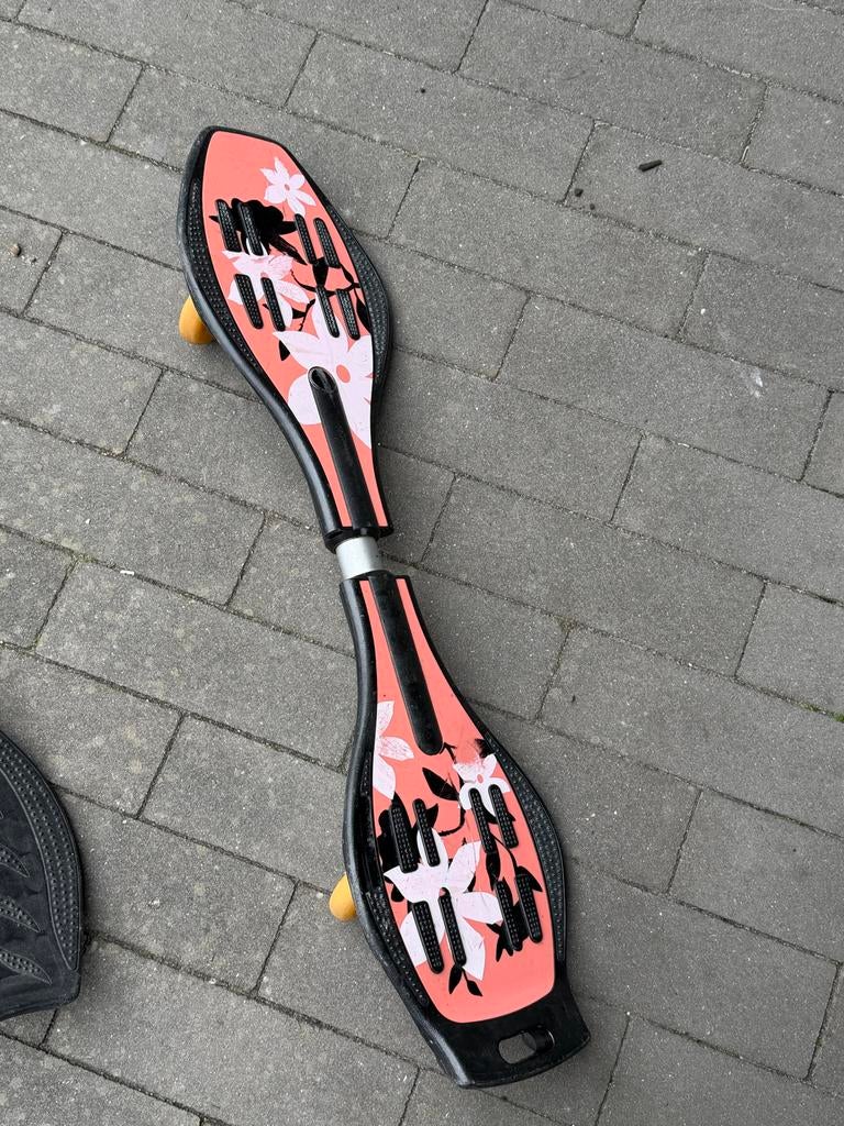 Waveboard roze, Sport en Fitness, Skateboarden, Ophalen, Gebruikt, Waveboard
