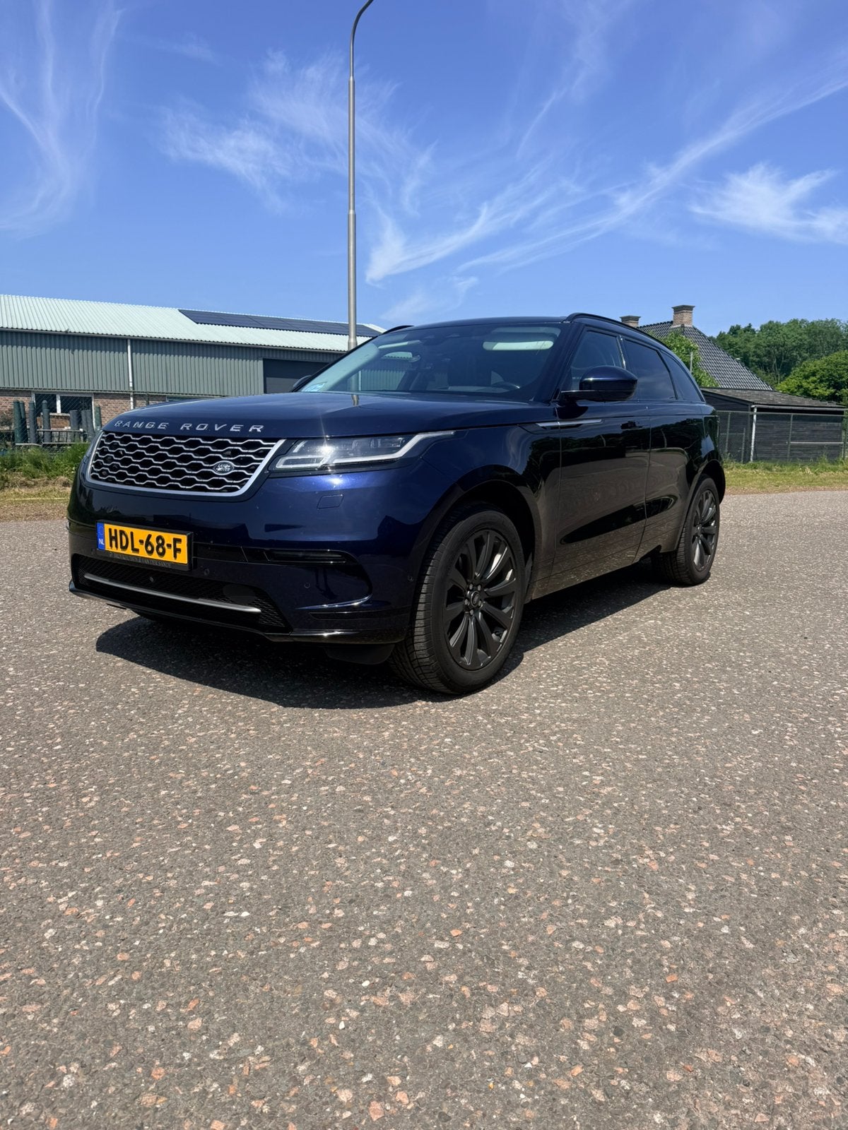Land Rover Range Rover Velar P400e 404pk AWD AUT 2021 Blauw, Auto's, Land Rover, Particulier, 360° camera, 4x4, ABS, Achteruitrijcamera