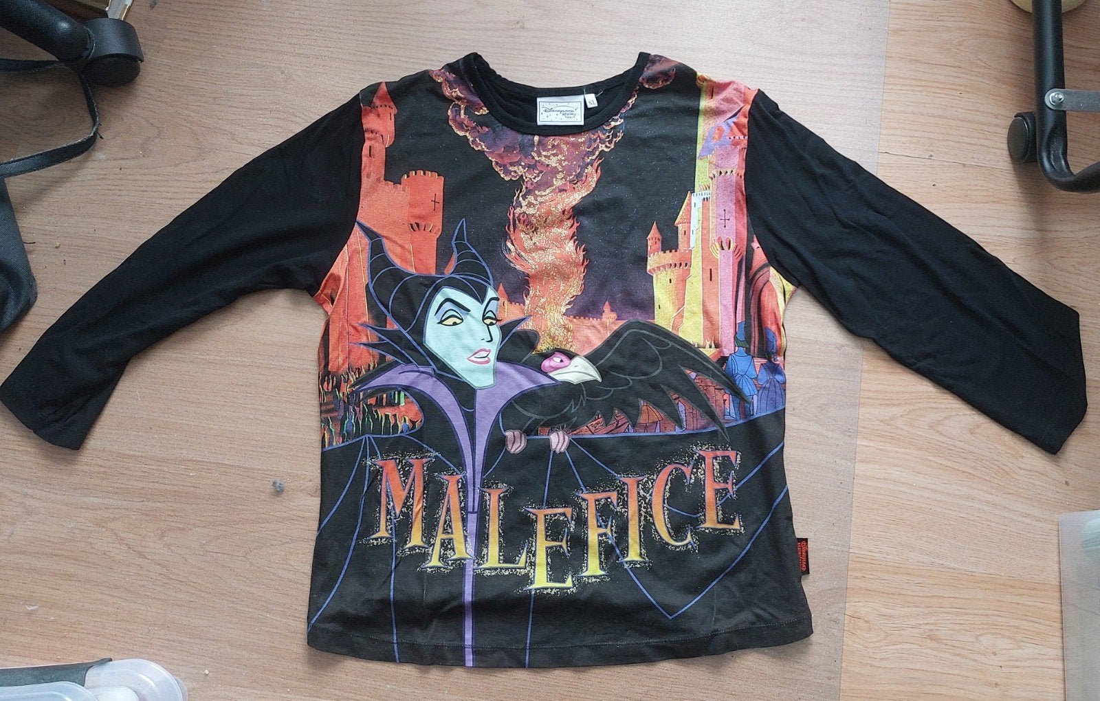 Longsleeve Malefide uit Disneyland, maat S (staat XL), Antiek en Kunst, Ophalen of Verzenden, Dames, Disney