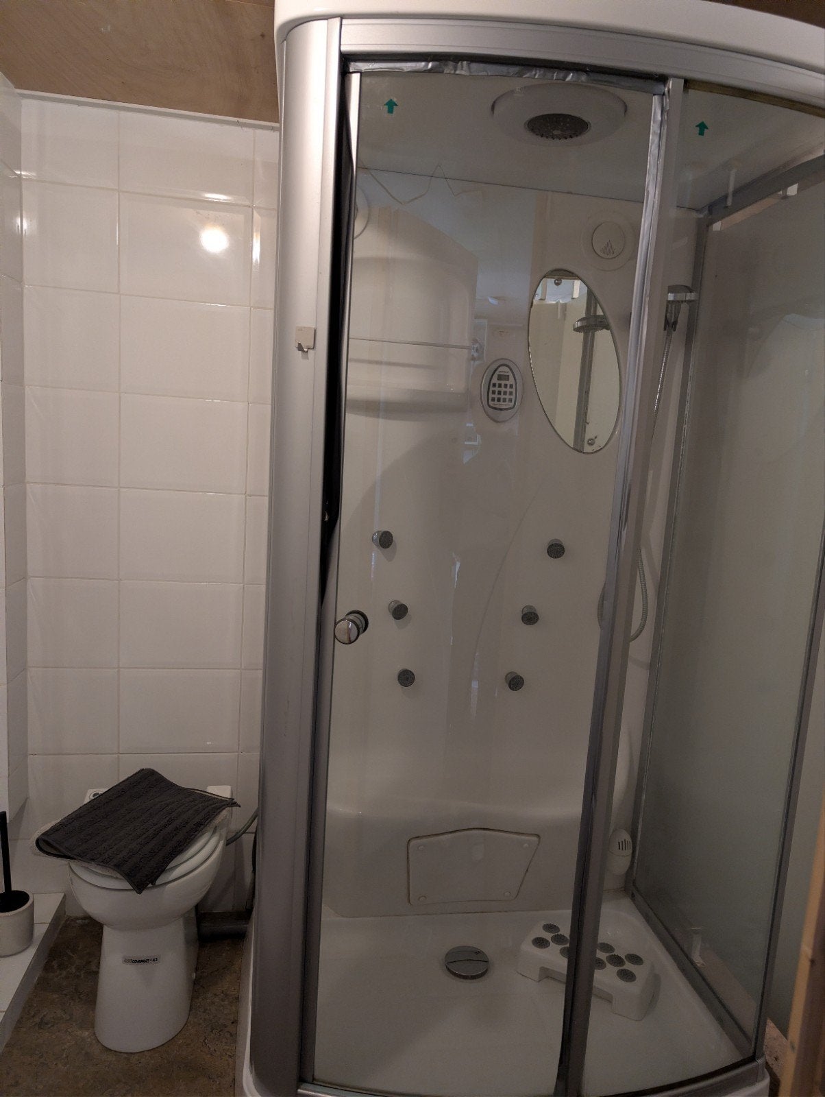 Douche cabine GRATIS, Ophalen, Gebruikt, Met douche
