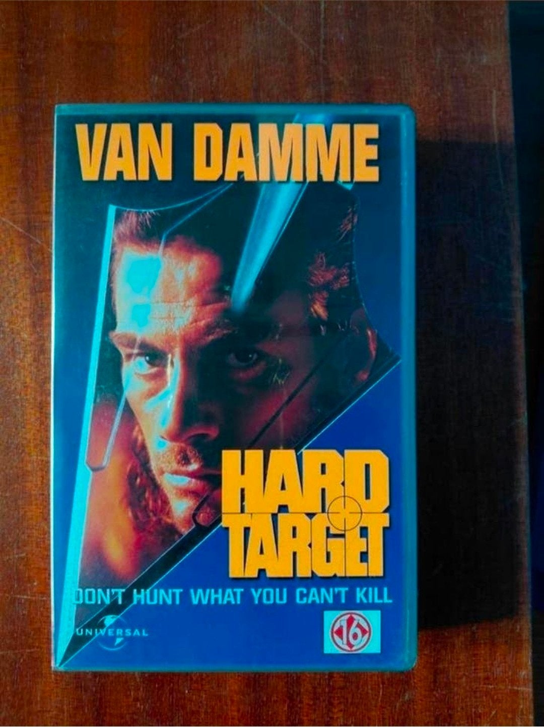 Hard Target videoband. Van Damme., Gebruikt, Vanaf 16 jaar, Ophalen of Verzenden, Actie en Avontuur
