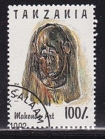 4362 - Tanzania michel 1441 gestempeld Makonde, Verzenden, Tanzania, Gestempeld