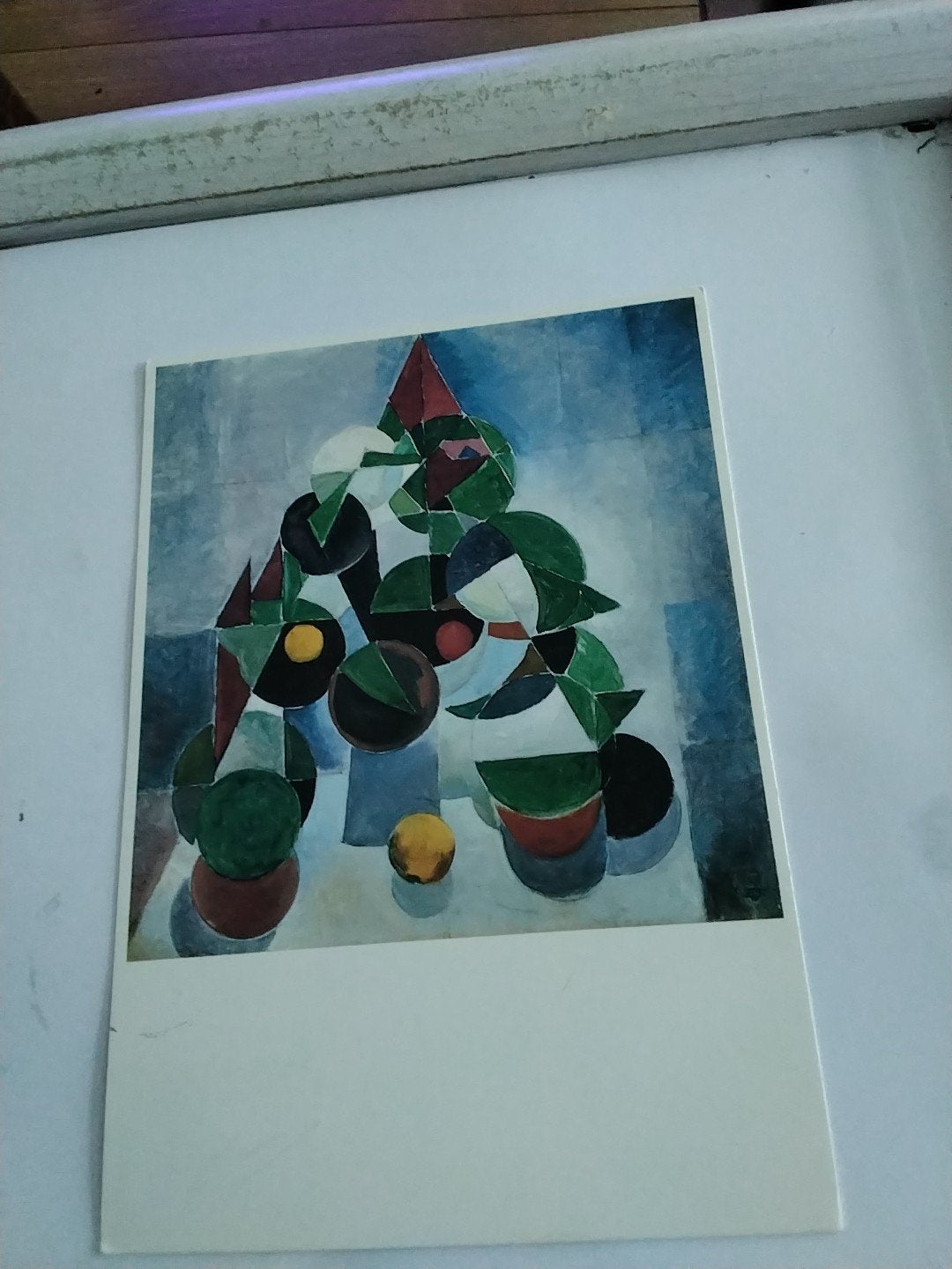 kaart Theo van Doesburg - Geometrische compositie 1916, Ophalen of Verzenden