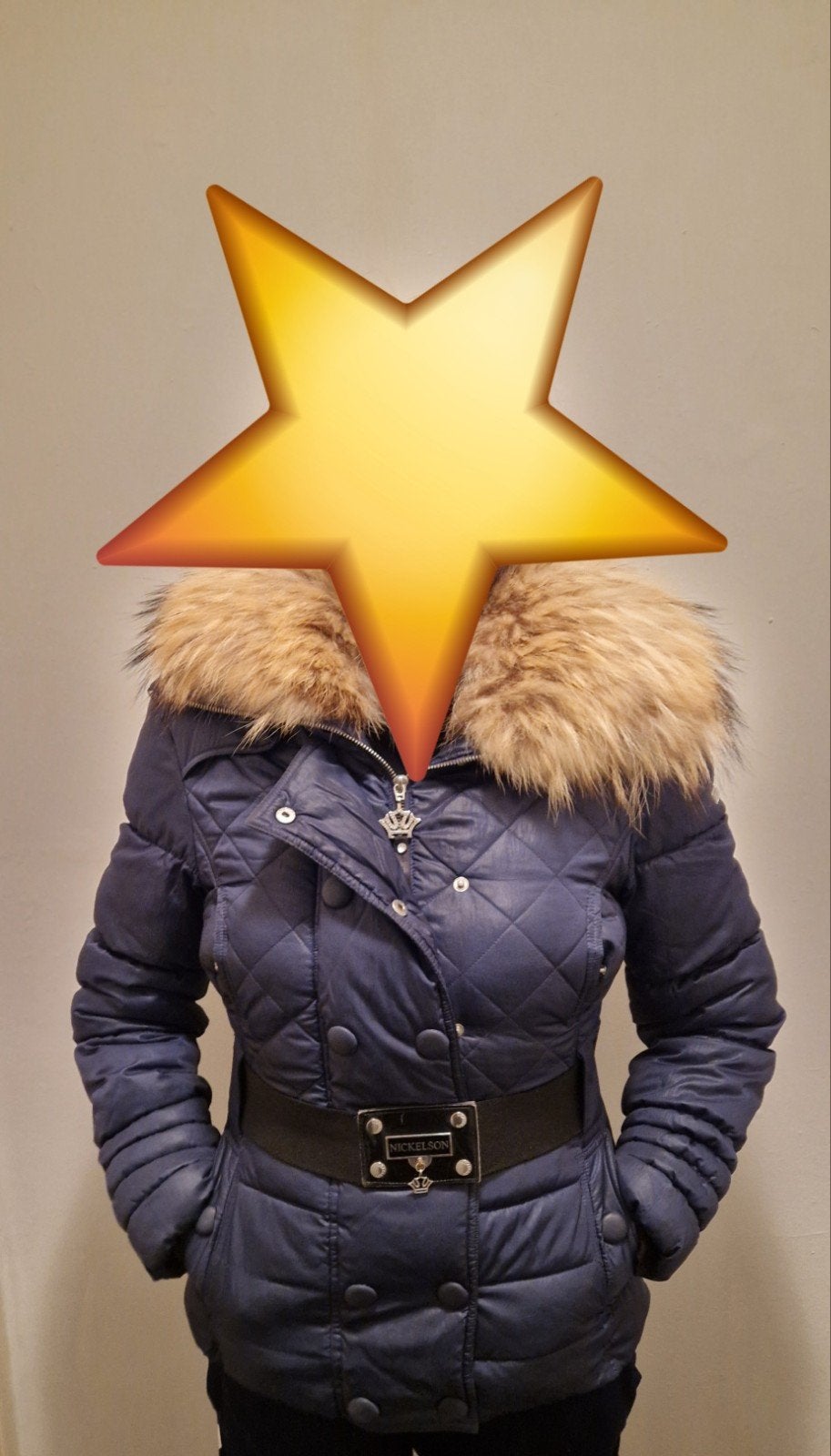 Nickelson jas, Ophalen of Verzenden, Zo goed als nieuw, Zwart