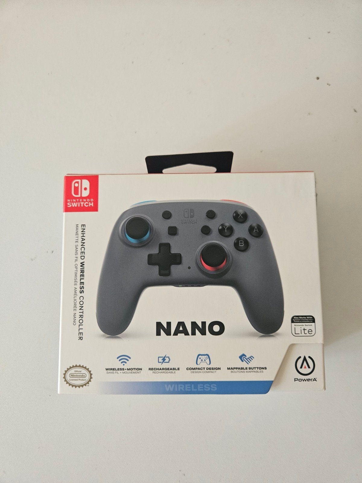 PowerA Nano Draadloze Controller voor Nintendo Switch, PowerA, 15020 NE 36th St, Redmond, WA 98052, USA, Overige controllers, Support@powera.com