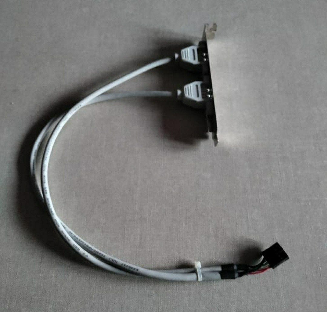 USB Slotplaatadapter,HI speed,USB,computer,adapter,bracket, Ophalen of Verzenden, Nieuw