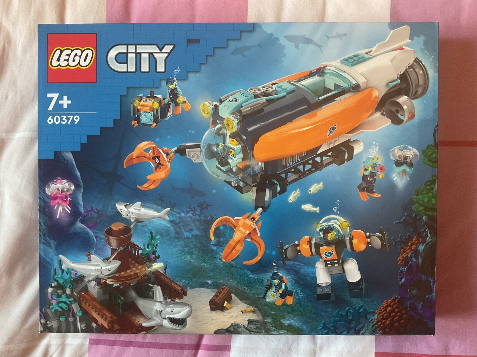 Lego City 60379 Duikboot, 100% nieuw in verzegelde doos, Ophalen, City, Lego, Nieuw