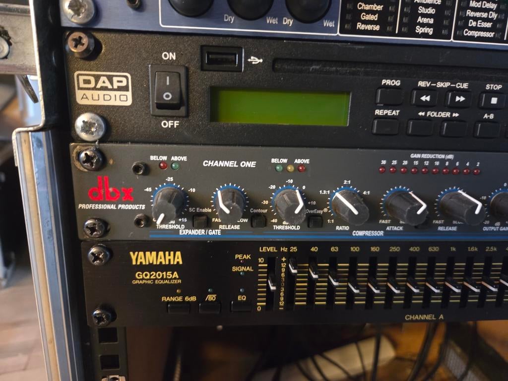 DBX 166XL Compressor/Limiter/Gate, Muziek en Instrumenten, Effecten, Ophalen of Verzenden, Gebruikt, Compressor