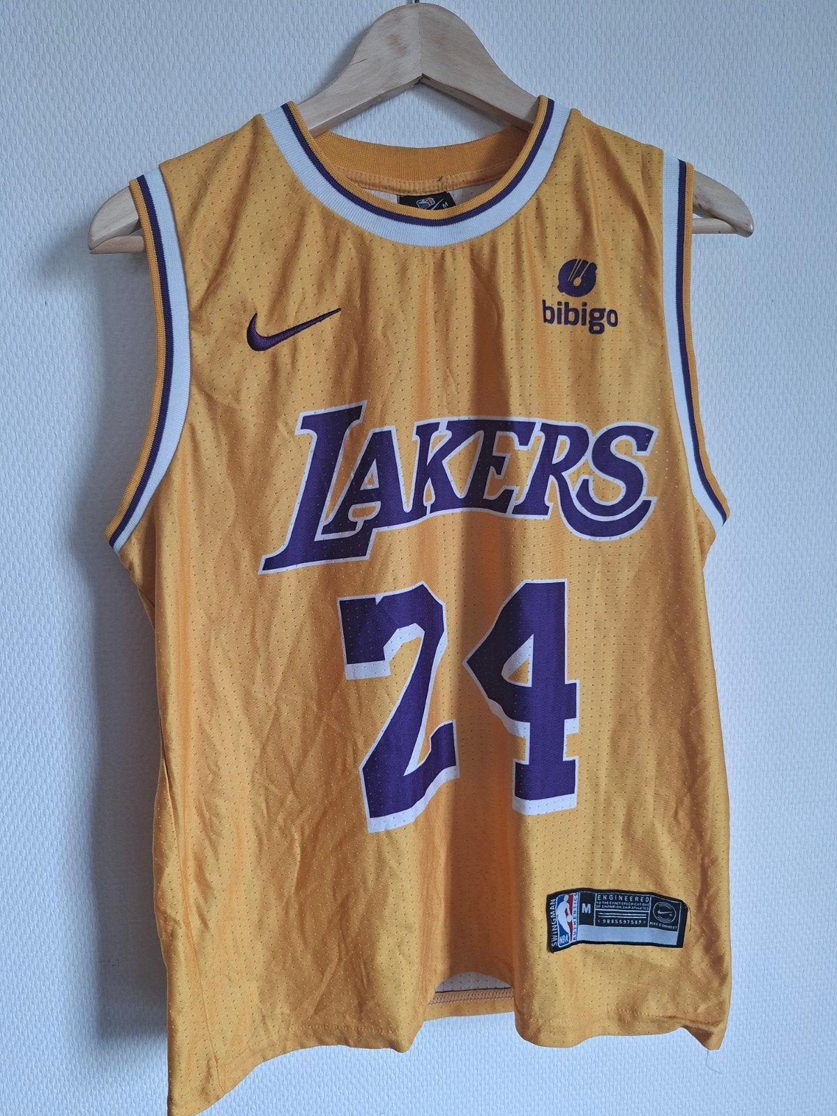 Kobe Bryant Lakers NBA Swingman Jersey Maat M, Verzenden