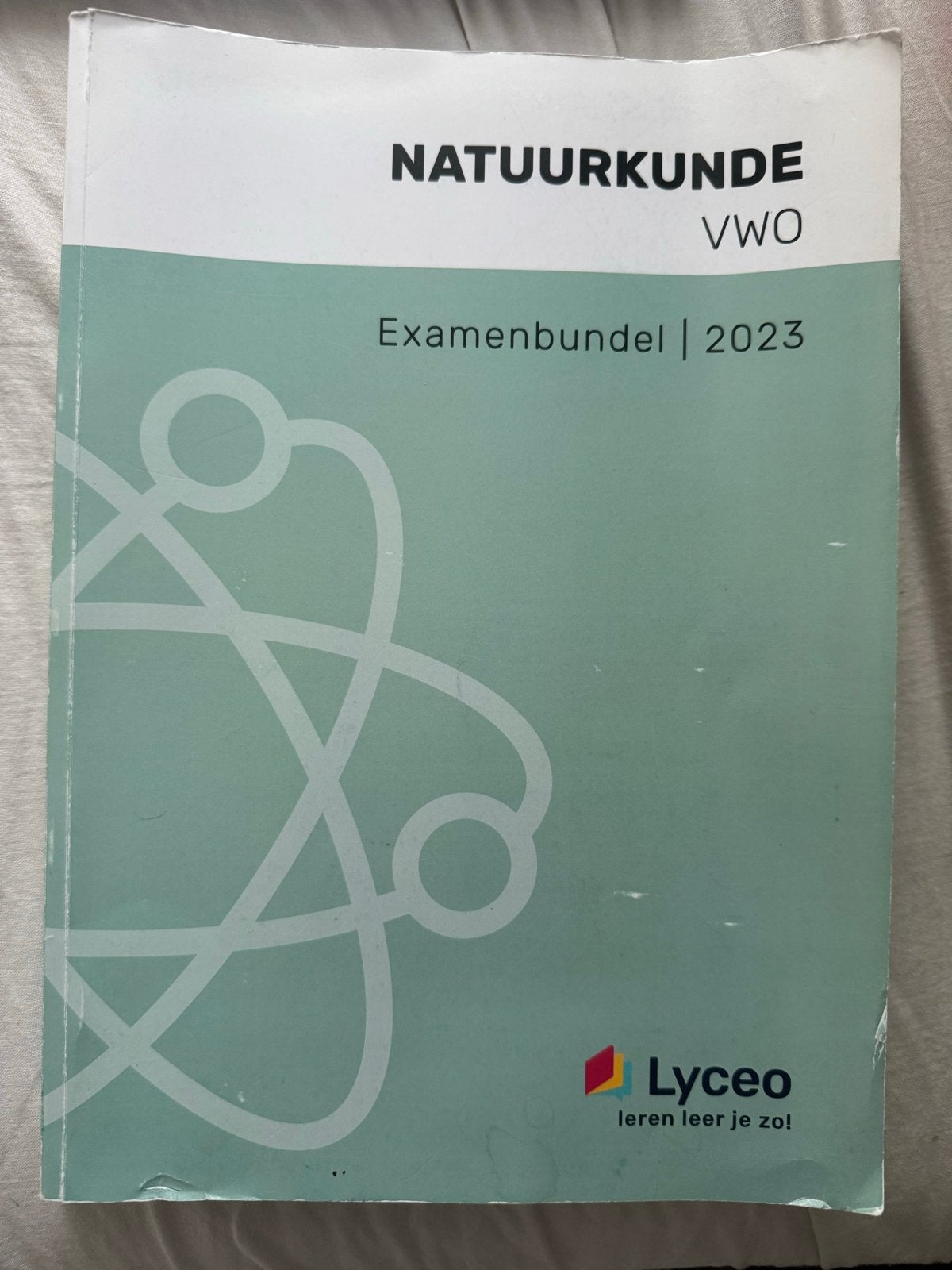 Examenbundel Natuurkunde VWO 2023 Lyceo, Boeken, Schoolboeken, Ophalen of Verzenden, Zo goed als nieuw, VWO, Natuurkunde