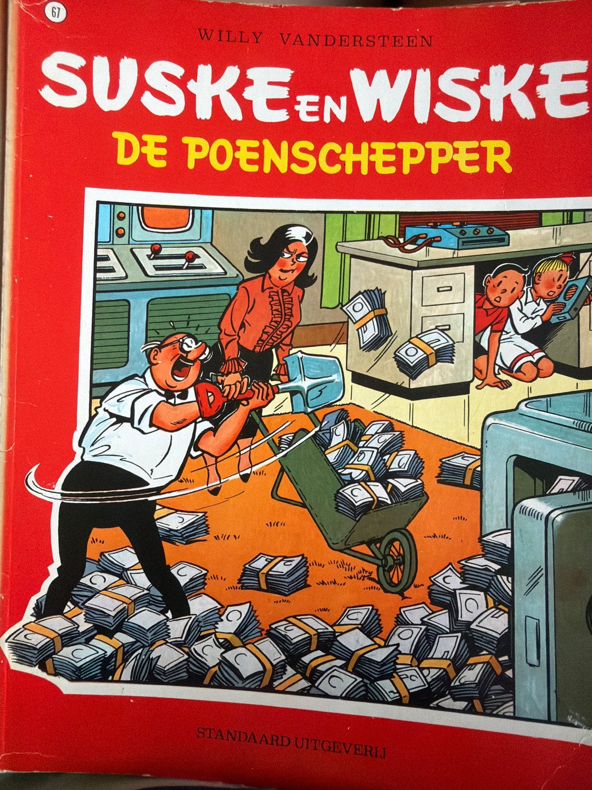 47  verschillende Suske en Wiske - De Poenschepper (nr. 67), Eén stripboek, Ophalen of Verzenden, Gelezen