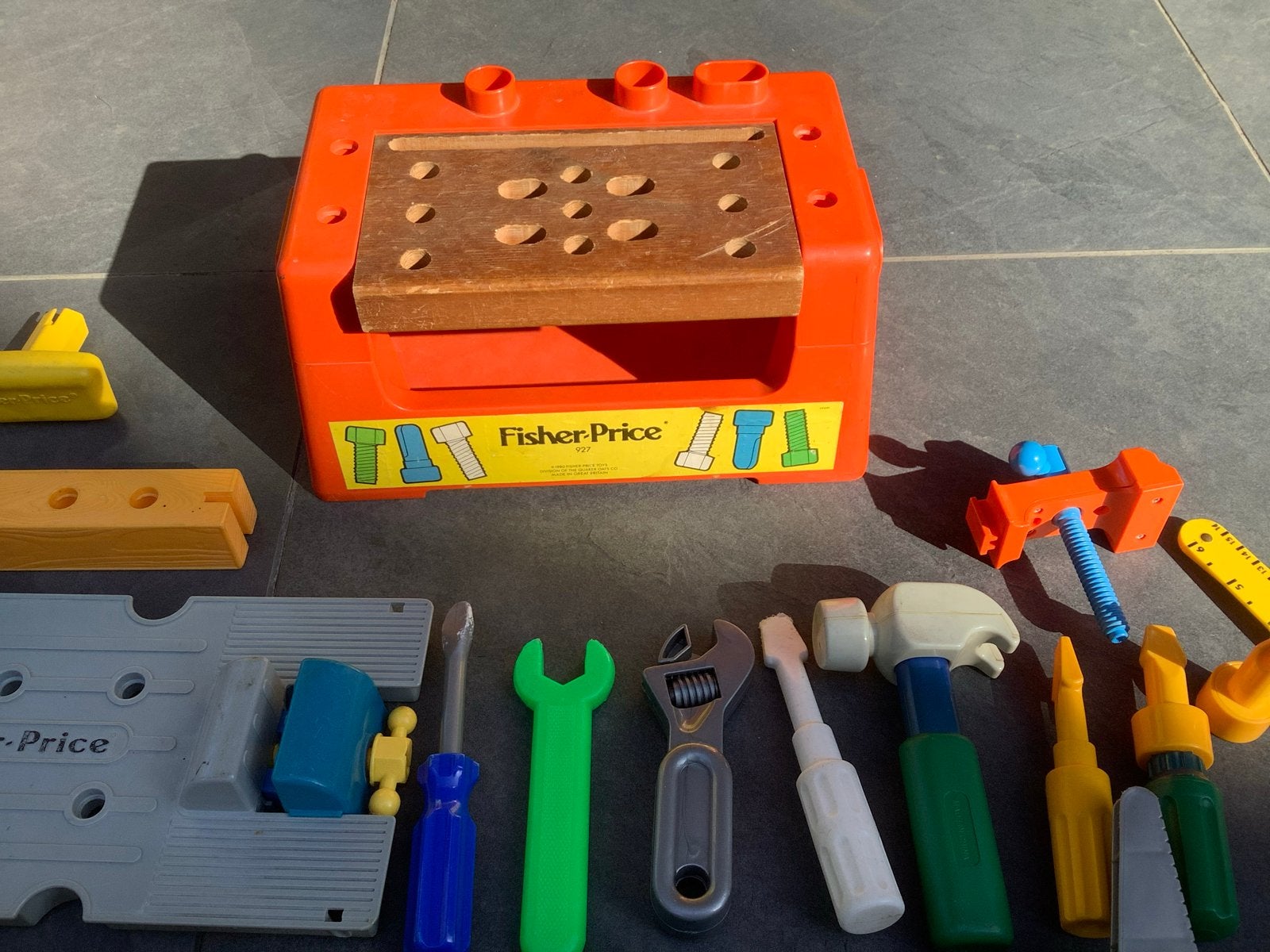 Grote Fisher-Price Power Workshop Speelset met Gereedschap, Ophalen of Verzenden, Gebruikt, Speelset