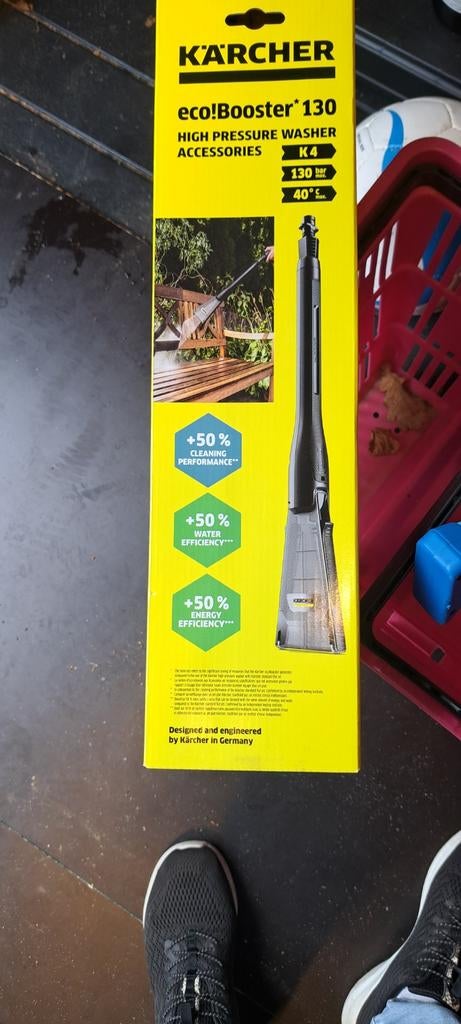 Nieuwe Karcher eco!Booster 130 spuitlans K4, Ophalen of Verzenden, Nieuw, Karcher