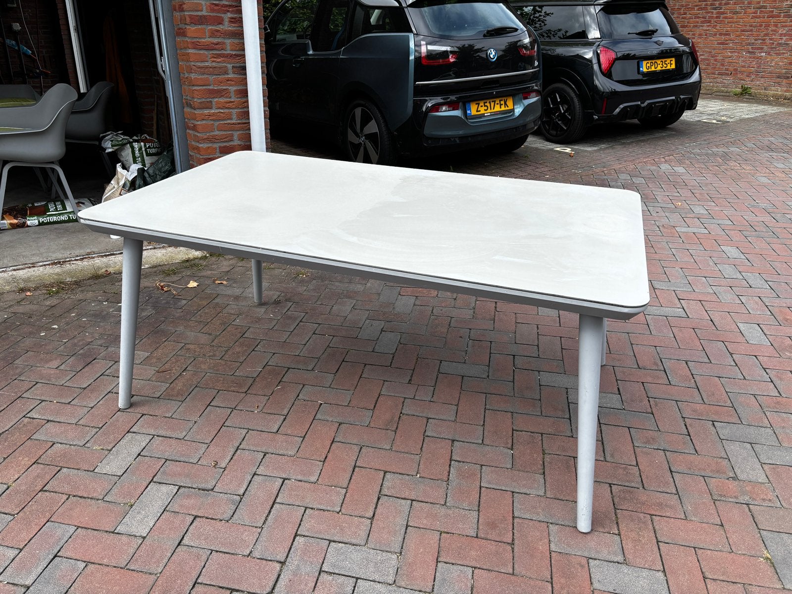 Hartman terrasset, Ophalen, Zo goed als nieuw, Kunststof