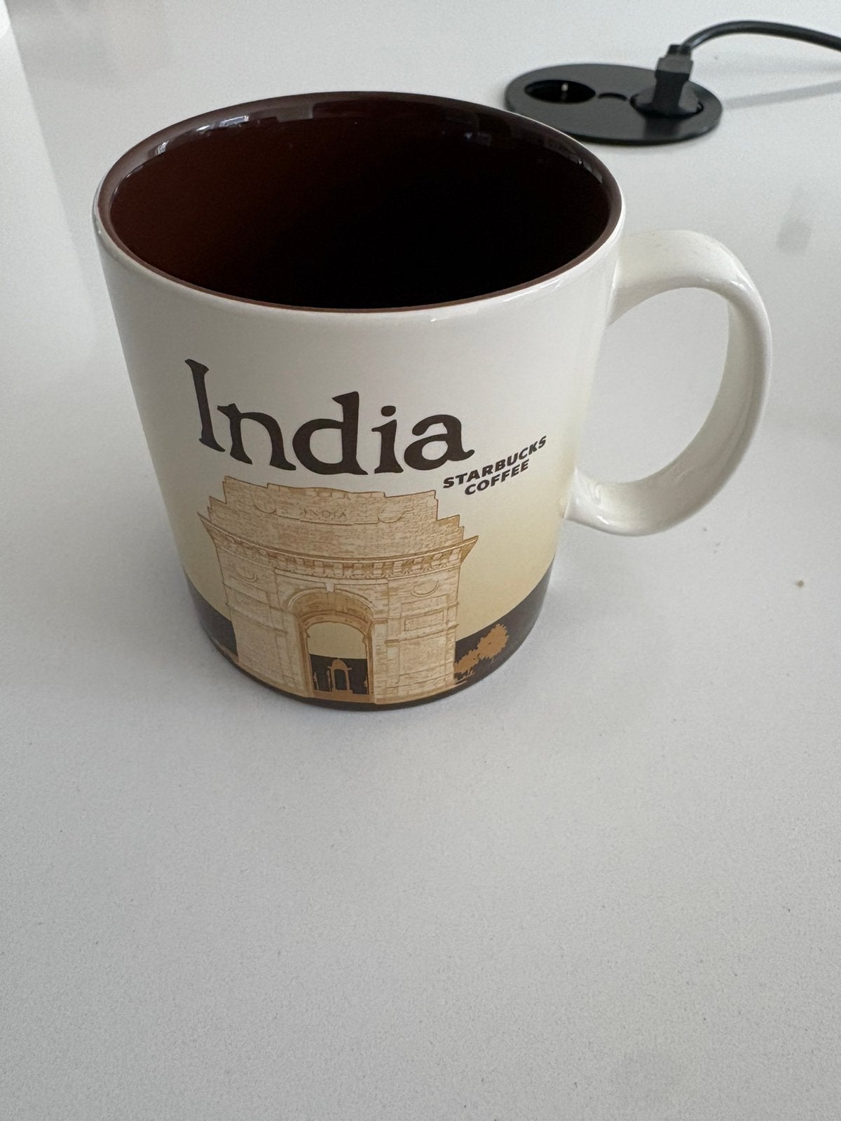 Starbucks mok india, Ophalen of Verzenden, Zo goed als nieuw, Overige stijlen, Kop(pen) en/of Schotel(s)