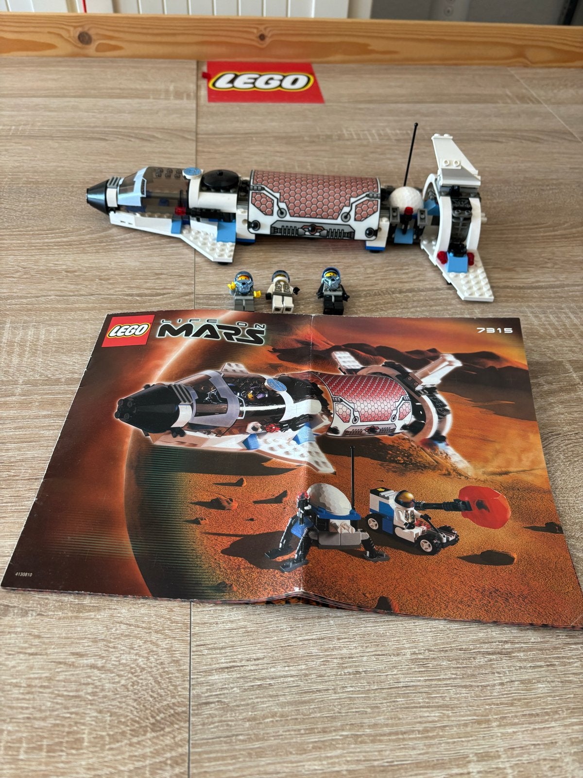 Lego Life on Mars 7315: Kristalzoeker met boekje, Overige thema's, Lego, Ophalen of Verzenden, Zo goed als nieuw