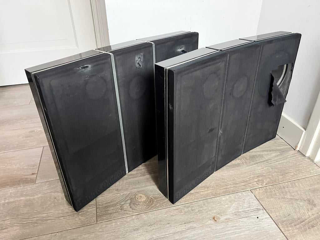 Bang & Olufsen B&O speakers 6521 opknappers, Audio, Tv en Foto, Luidsprekers, Ophalen, Zo goed als nieuw, Front, Rear of Stereo speakers
