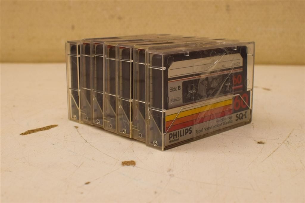 7 stuks Philips Cassettebandjes 49237, Cd's en Dvd's, Ophalen of Verzenden, Gebruikt, Overige genres, 1 bandje