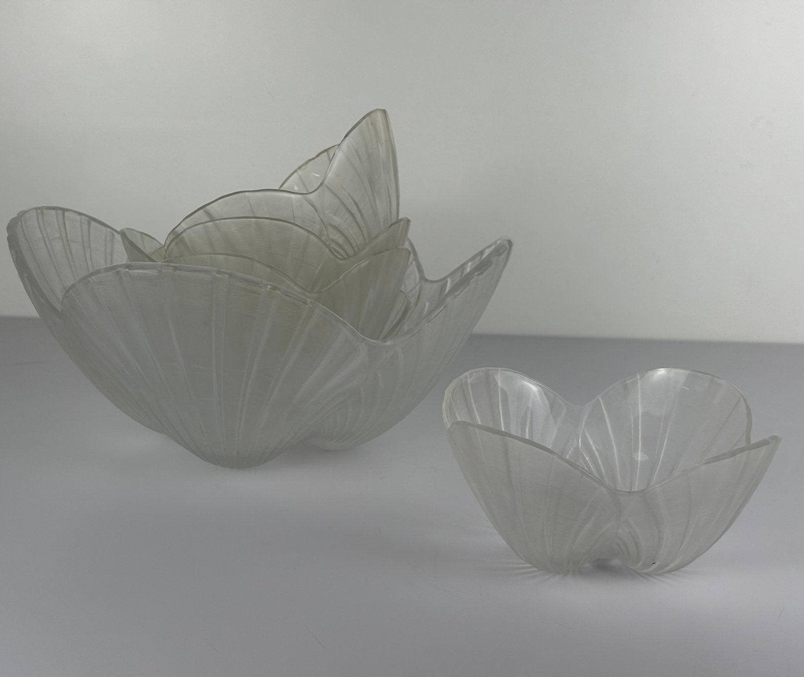 Vintage Mikasa Hoya Japans design kristallen schalen set, Antiek en Kunst, Ophalen of Verzenden